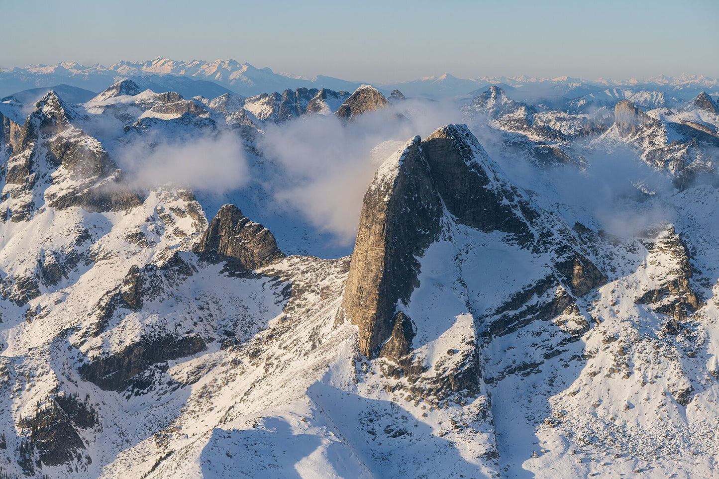 Gimli Peak in the Valhalla Mountain range of British Columbia, Canada