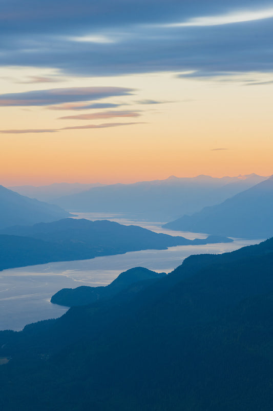 Kootenay Lake and the East Shore, Landscape photography by Ashley Voykin.